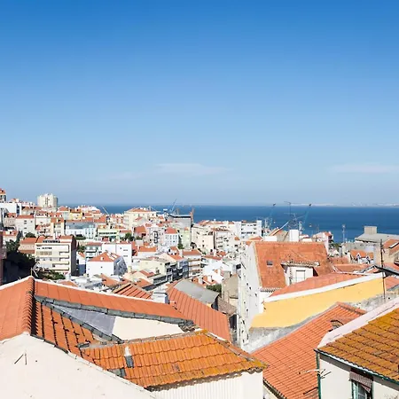 Lägenhet Romantic Gem In Graca Lisboa